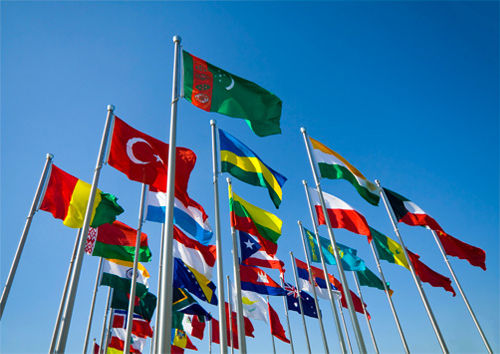 United Nation Flags