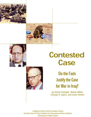 Do the Facts Justify the Case for War in Iraq